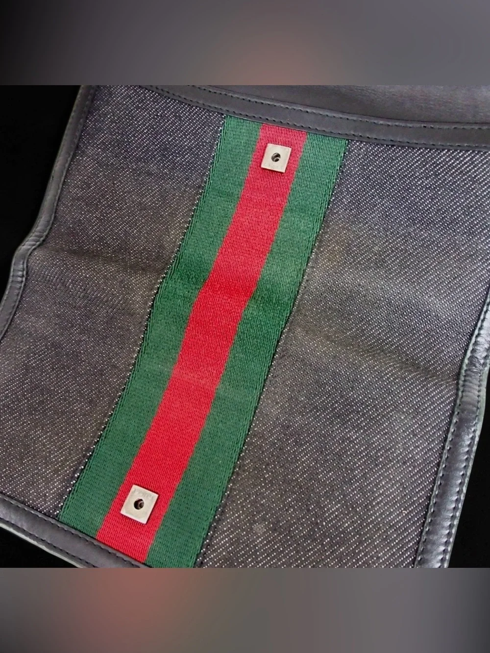 GUCCI Sherry Line Denim Continental Wallet 😍❤️‍🔥 - Picture 5 of 16